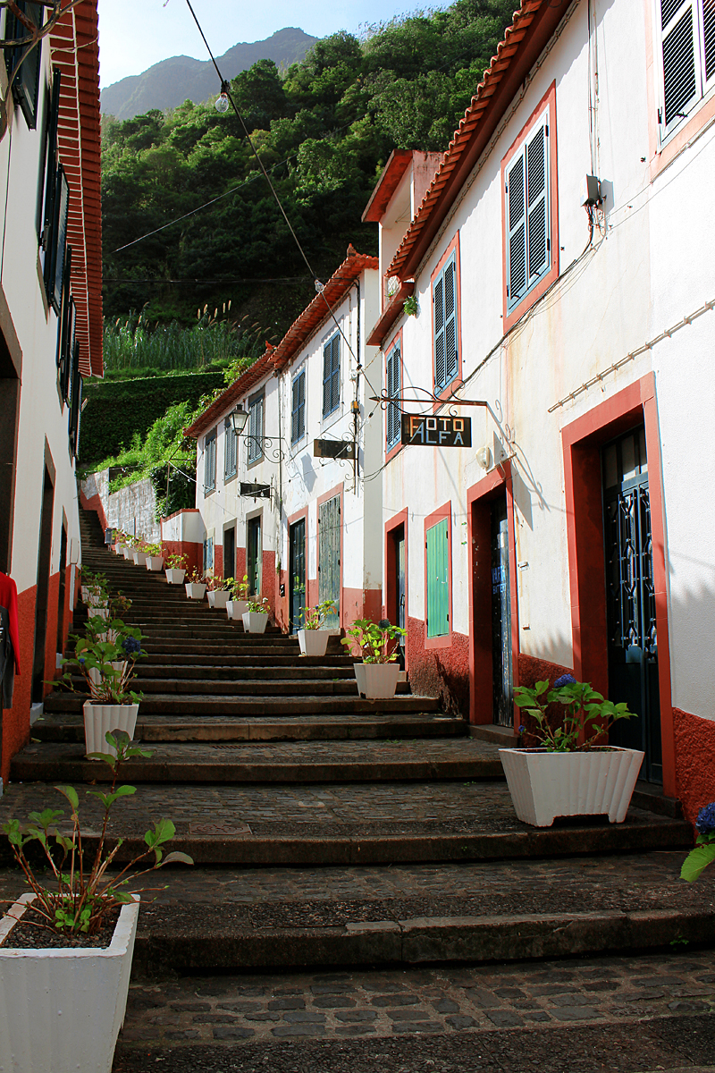 Straße in Sao Vicente